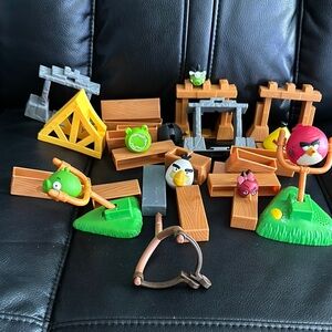 vintage Angry Birds Knock on Wood replacement game pieces and parts